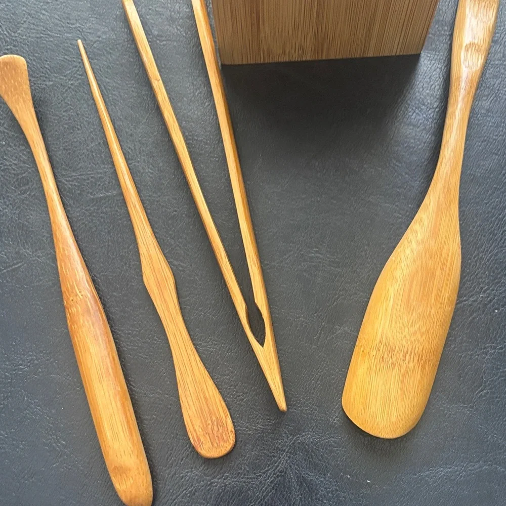 Bamboo Tea Ceremony Utensils Set